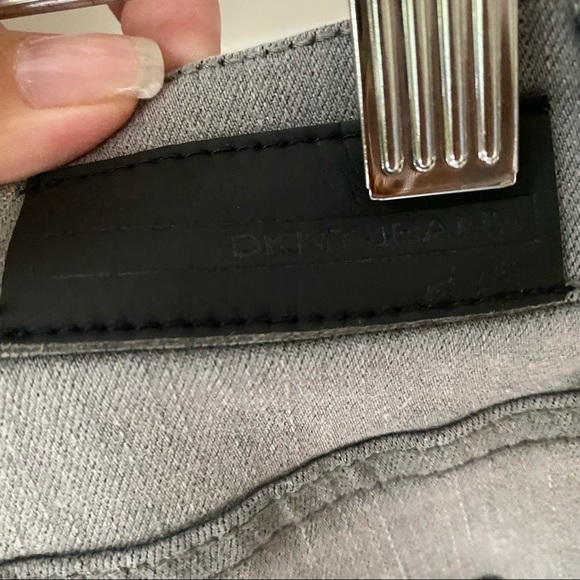 DKNY Gray 5 Ave Ultra Skinny Denim Jeans - Picture 6 of 9